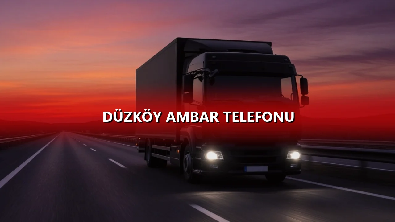 Düzköy Ambar Telefonu
